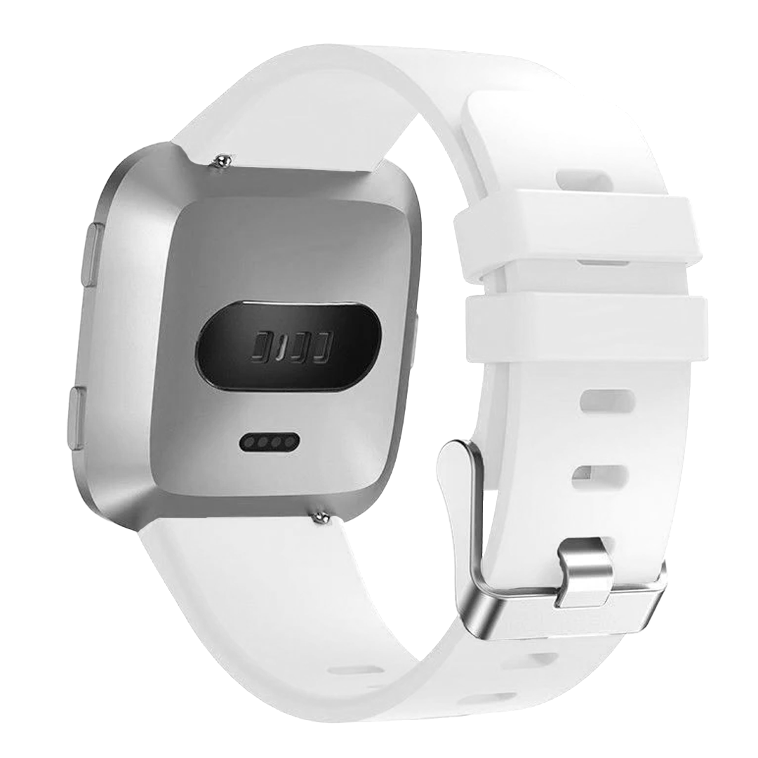 Fitbit Versa/Versa 2 Silicone Strap (White)