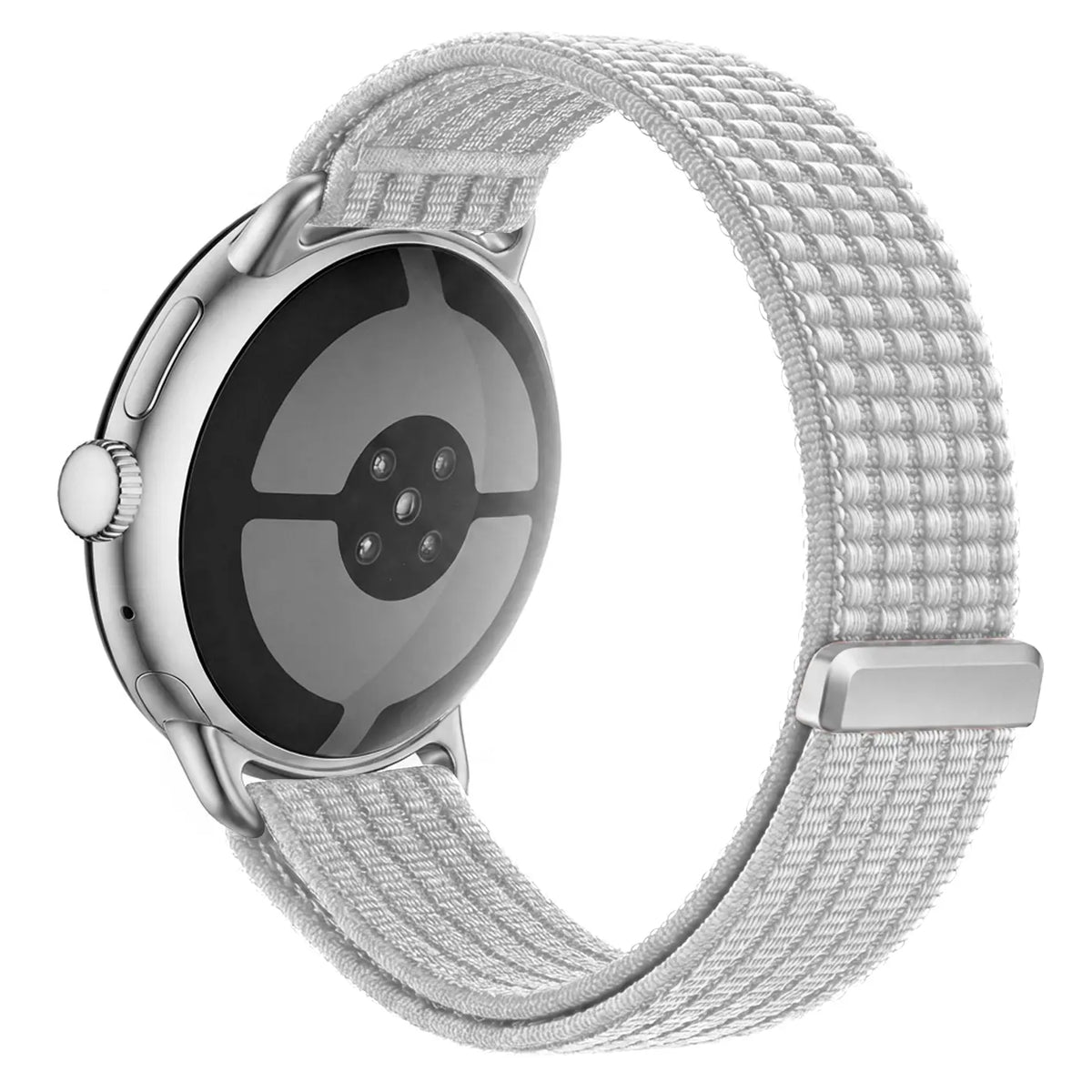 Google Pixel Watch 1/2 Ultra Thin Nylon Strap (Light Grey)