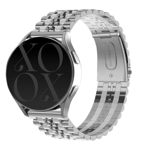 xoxo Wildhearts Fossil Gen 5e 44mm stalen bandje (zilver) 