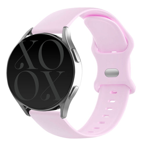 xoxo Wildhearts Fossil Gen 5e 44mm siliconen bandje (roze)