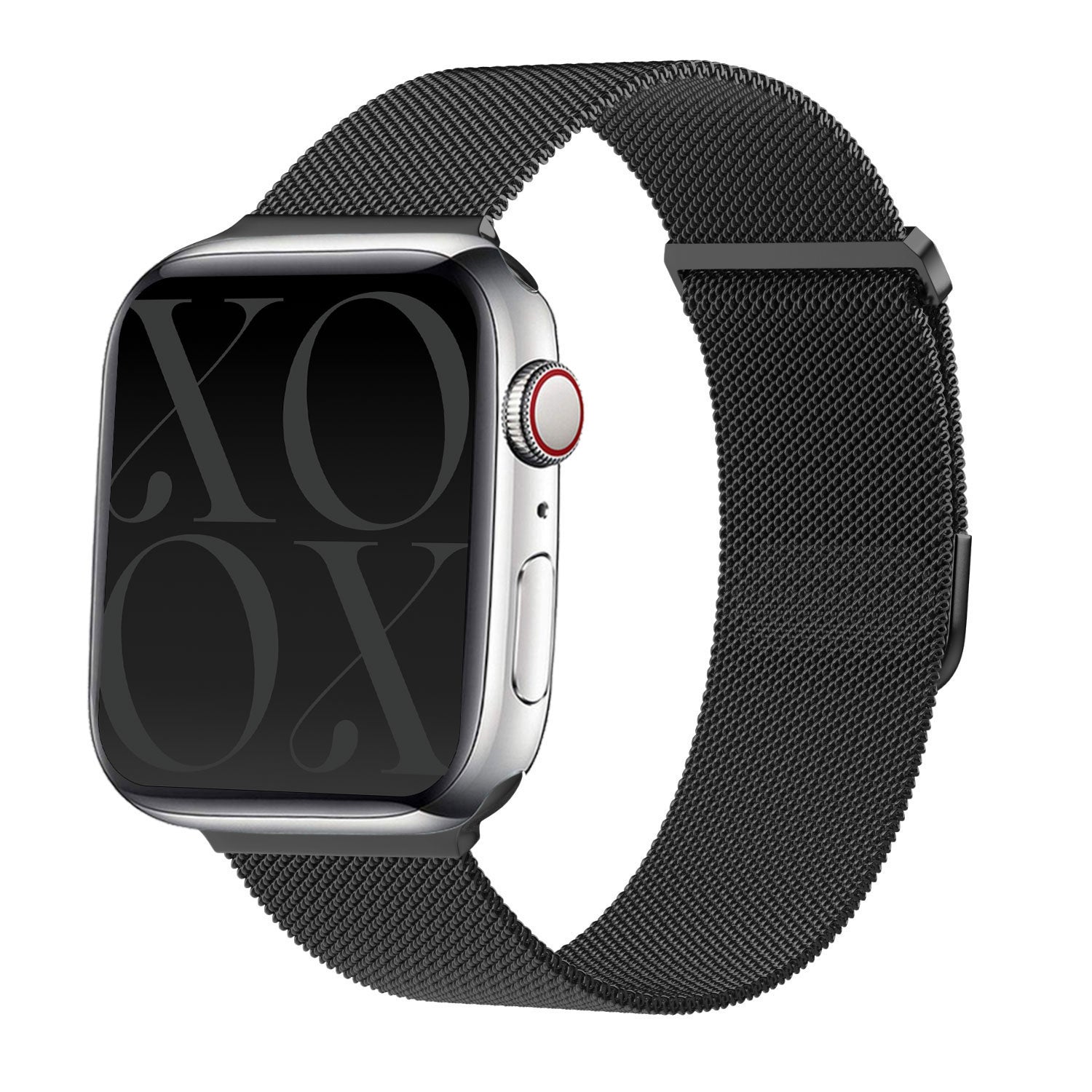 xoxo Wildhearts Apple Watch Milanese band (zwart)