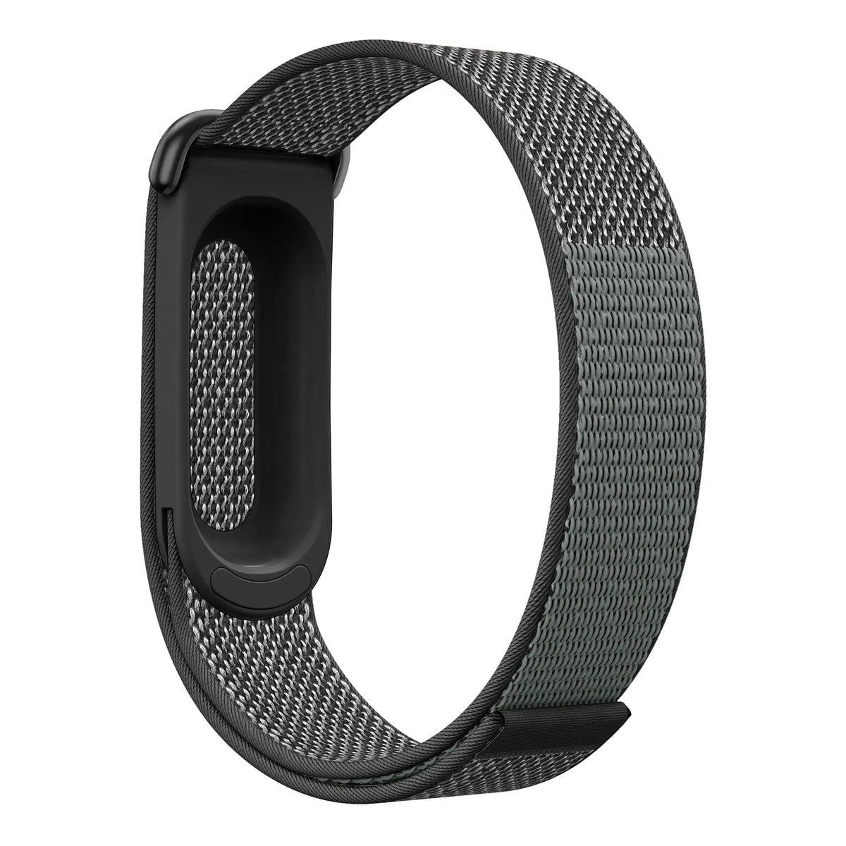 Bandz Fitbit Air nylon band 'Classic' (zwart)