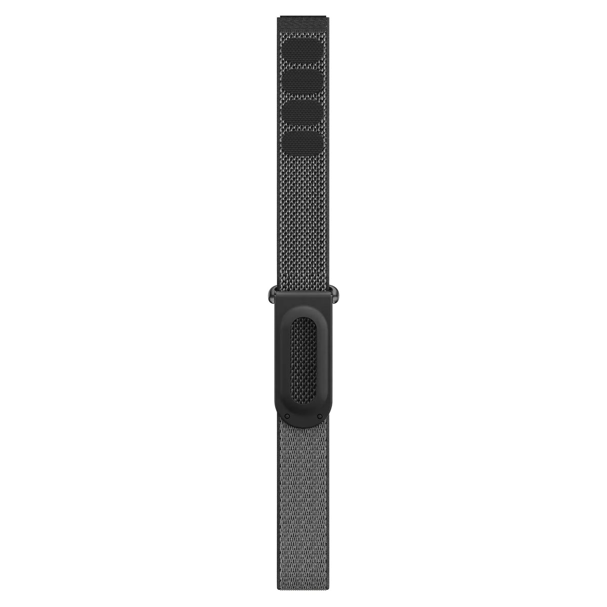Bandz Fitbit Air nylon band 'Classic' (zwart)