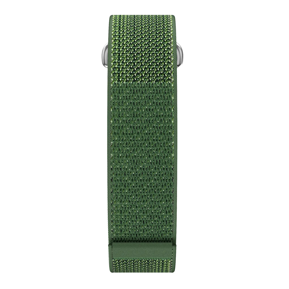 Bandz Fitbit Air nylon band 'Classic' (legergroen)