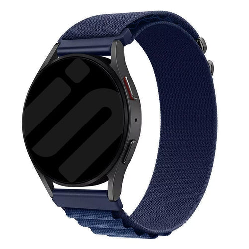Watch Strap 20mm Alpine Nylon - Quick Release (Blue)