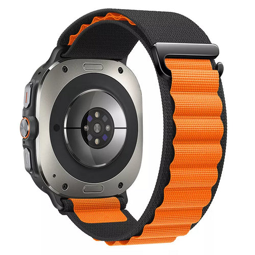 Samsung Galaxy Watch Ultra Alpine band (zwart/oranje)