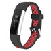 Fitbit Alta / Alta HR sport bandje (zwart/rood)