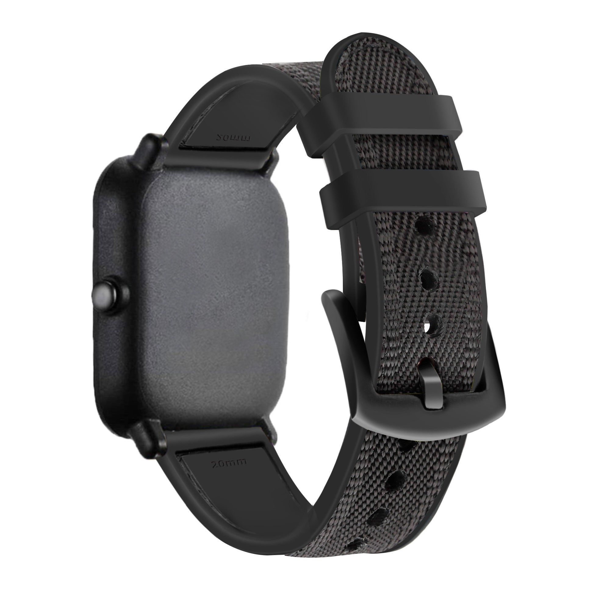 Xiaomi Amazfit GTS Hybrid Nylon Strap (Black)