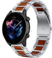 Amazfit GTR 3 (Pro) houten/stalen band (zilver)
