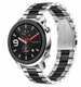 Xiaomi Amazfit GTR stalen band (zilver/zwart)