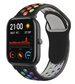 Xiaomi Amazfit GTS Sport Strap (Black/Colourful)