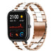 Xiaomi Amazfit GTS stalen band (roségoud/wit)