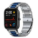 Xiaomi Amazfit GTS stalen band (zilver/blauw)