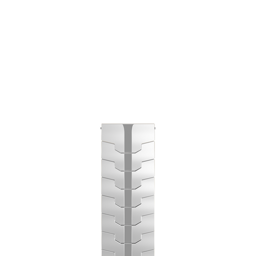 OnePlus Watch 3 steel iron band (zilver)