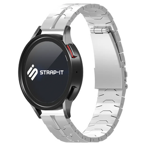 Oppo Watch X2 steel iron band (zilver)