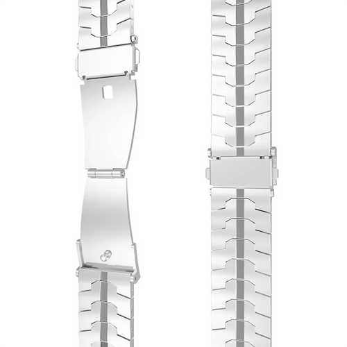 Oppo Watch X2 steel iron band (zilver)