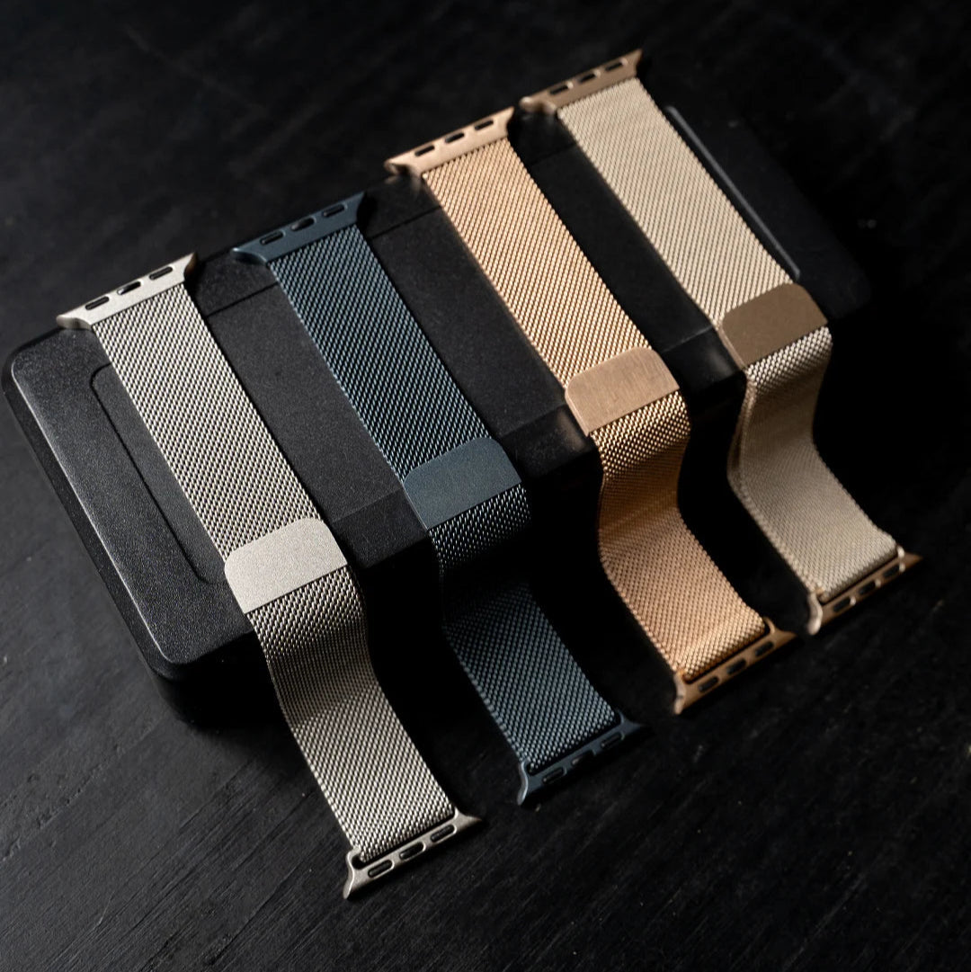 Apple Watch Milanese band (zilver)