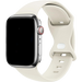Apple Watch siliconen bandje (beige)