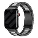 Apple Watch stalen band (zwart/zilver)
