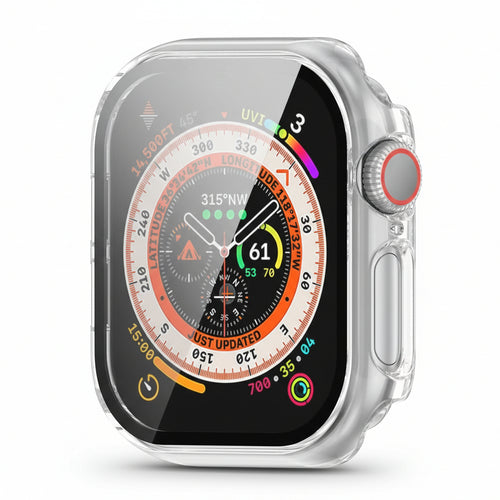 Apple Watch 10 Hard Case with Glass (Transparent)