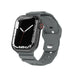 Apple Watch silicone armor bandje (donkergrijs)