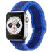 Apple Watch verstelbaar geweven nylon bandje (blauw)