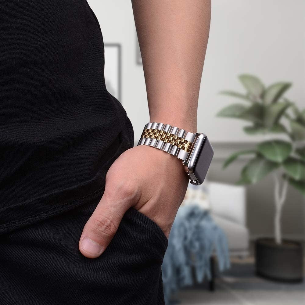 Apple Watch Ultra Steel Strap Jubilee (Silver/Gold)