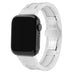 Apple Watch keramiek stalen band (wit/zilver)