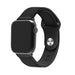 Apple Watch leren hybrid bandje (zwart)