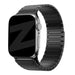 Bandz Apple Watch magnetische stalen band 'Deluxe' (zwart)