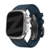 Bandz Apple Watch Silicone Strap 'Luxe Liquid' (Blue/Black)
