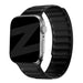 Bandz Apple Watch Ultra magnetisch geweven bandje (zwart)