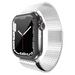 Apple Watch luxe metalen mesh bandje (zilver)