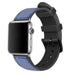 Apple Watch nylon hybrid bandje (blauw)