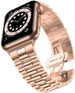 Apple Watch Presidential stalen band (rosé goud)