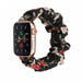 Apple Watch Scrunchie bandje (bloemen)