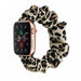 Apple Watch Scrunchie bandje (luipaard)