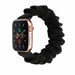 Apple Watch Scrunchie bandje (zwart)