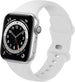 Apple Watch siliconen bandje (wit)