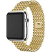Apple Watch stalen kralen band (goud)