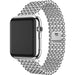 Apple Watch stalen kralen band (zilver)