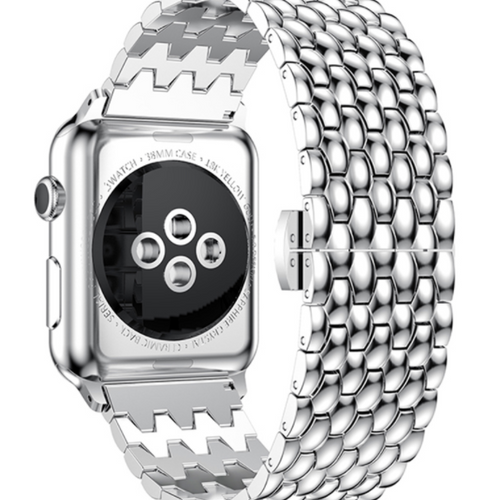 apple-watch-stalen-draak-band-zilver-2