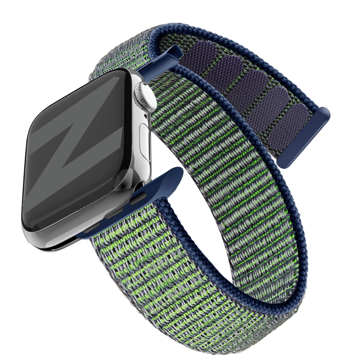 Bandz Apple Watch nylon band 'Classic' (mist groen)