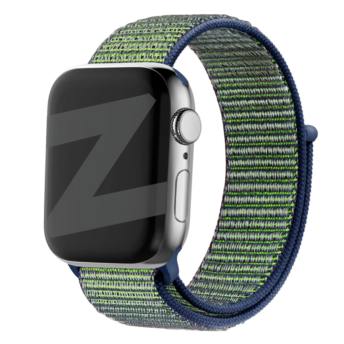 Bandz Apple Watch nylon band 'Classic' (mist groen)