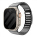 Apple Watch premium magnetische stalen band (zwart)