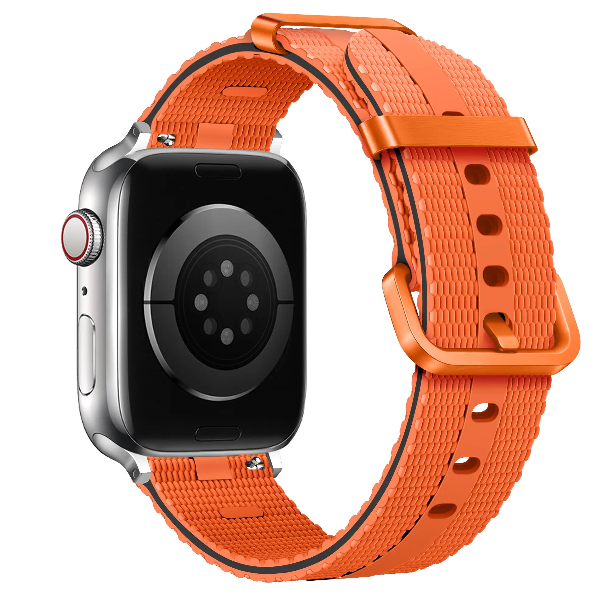 Apple Watch siliconen active band (oranje)