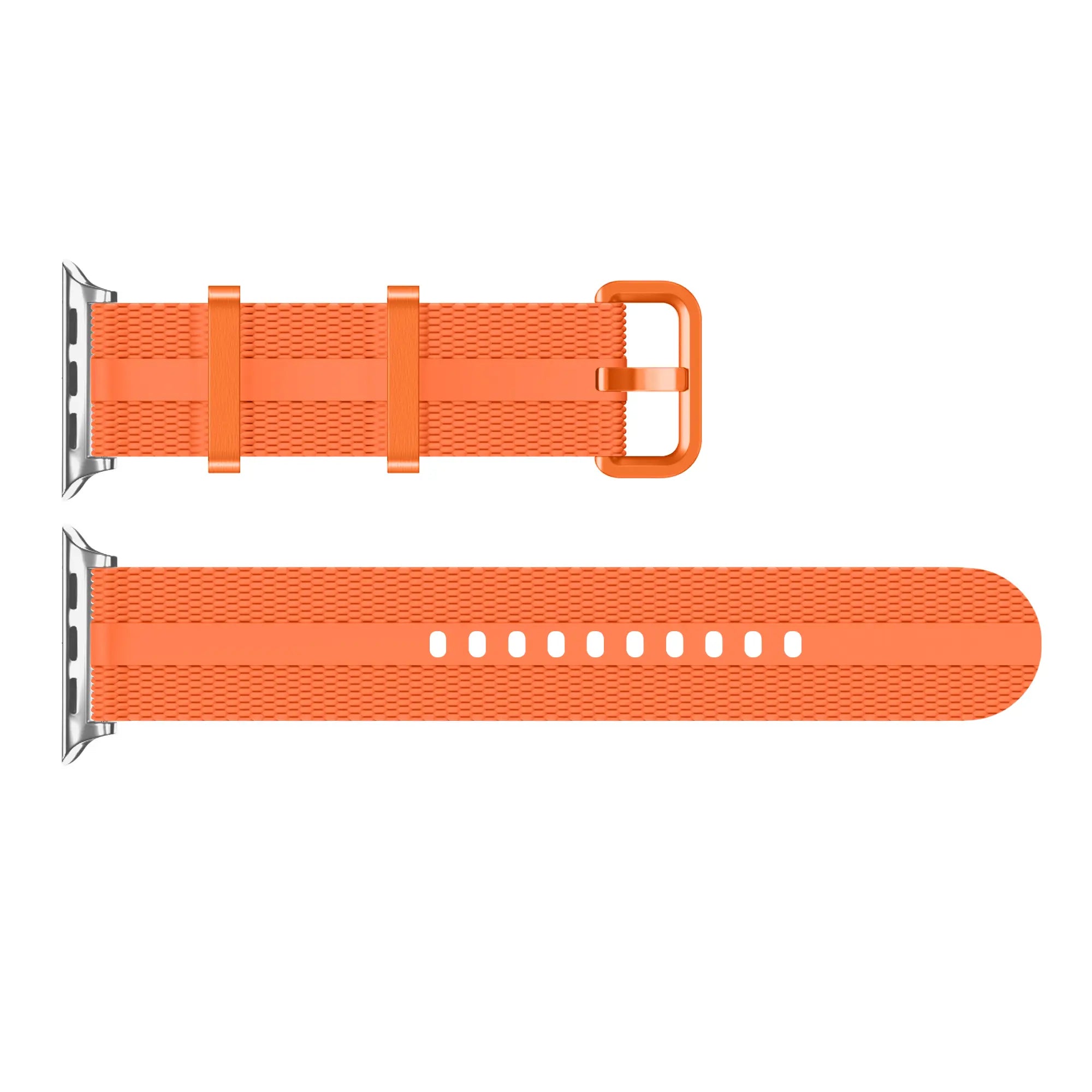 Apple Watch siliconen active band (oranje)