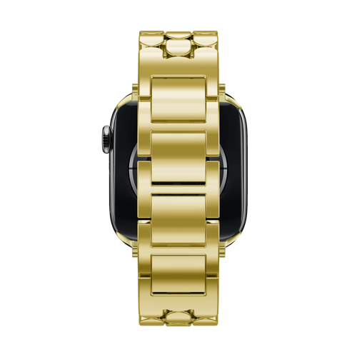 Bandz Apple Watch stalen band 'Oval' (goud)