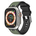 Apple Watch sport grain band (zwart/groen)