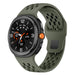 Samsung Galaxy Watch 8 - 40mm siliconen air bandje (legergroen)